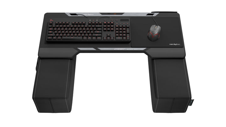 Couchmaster® CYCON² Titan Black Edition, Couch Gaming Auflage für Maus & Tastatur (für PC, PS4/5, Xb