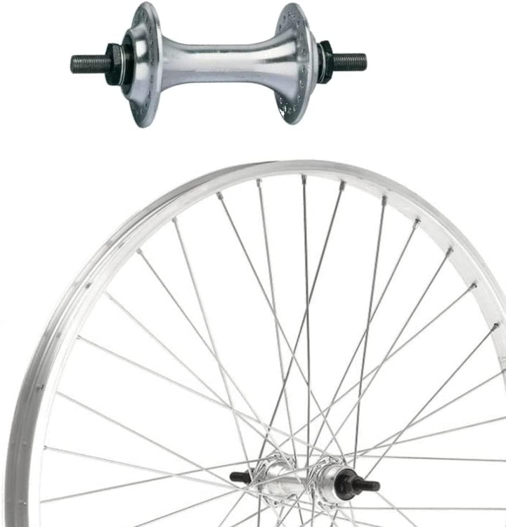 C2475AST+EBB24NEE Felge vorne 24 x 1,75 + Reifen 24 x 1,75 + Schlauch für Citybike 24 Zoll