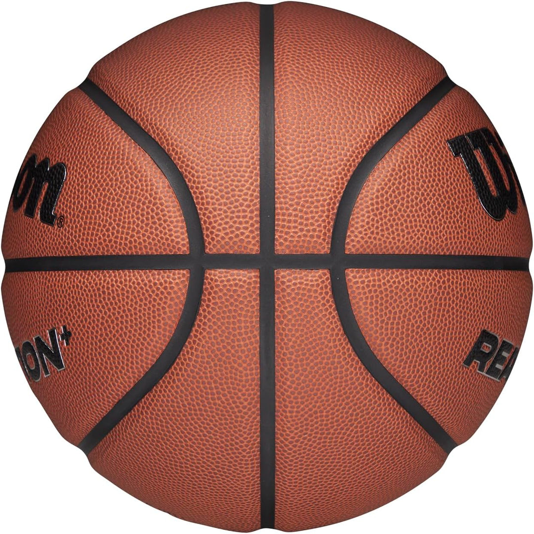 Wilson Reaction Plus Basketball, Aus langlebigen Verbundmaterialien mit tiefem Kanaldesign 6, 6