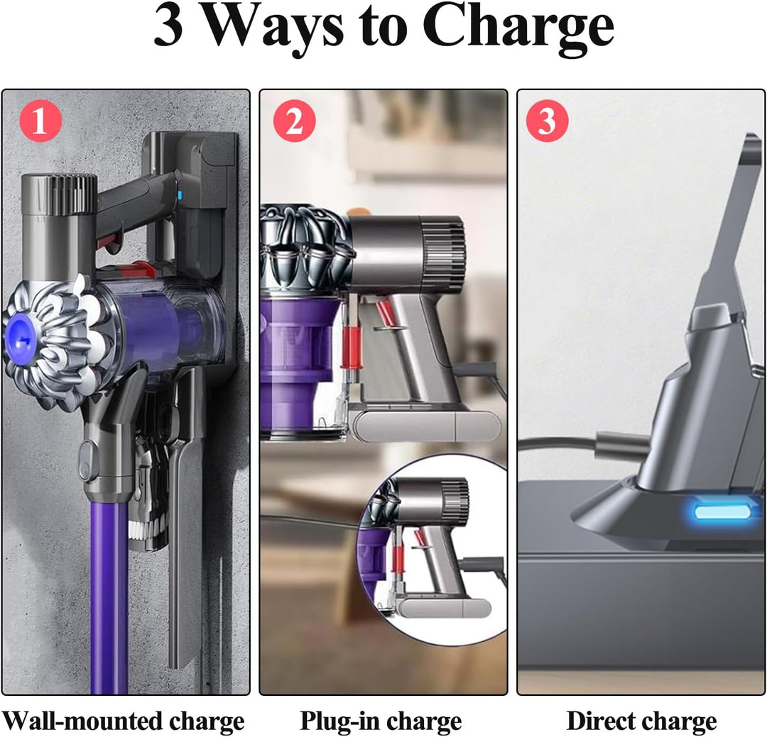 DTK Ersatzakku für Dyson V7 Akku SV11 Kompatibel mit Dyson V7 Animal/Absolute/Fluffy/Motorhead/Trigg