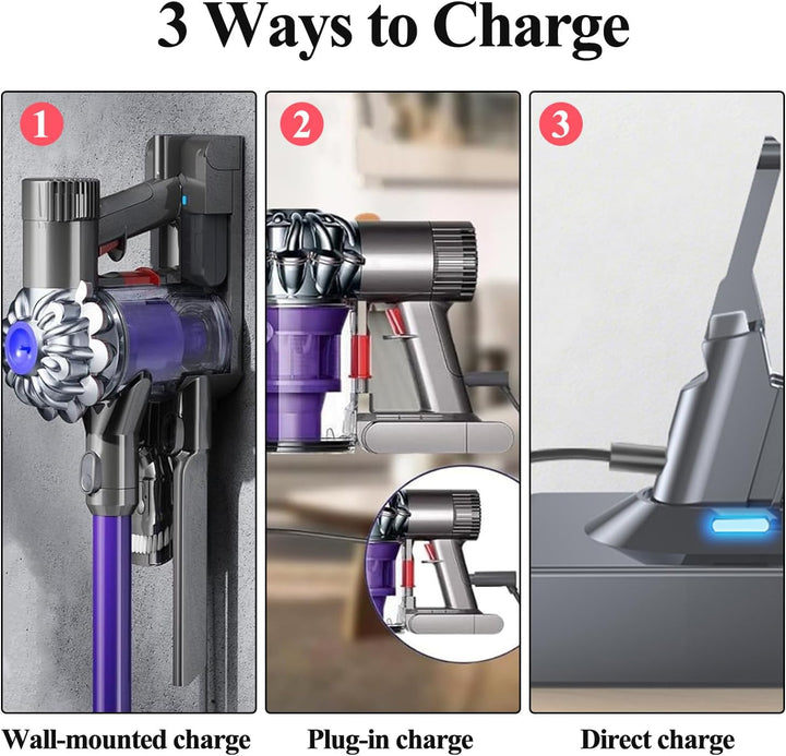 DTK Ersatzakku für Dyson V7 Akku SV11 Kompatibel mit Dyson V7 Animal/Absolute/Fluffy/Motorhead/Trigg