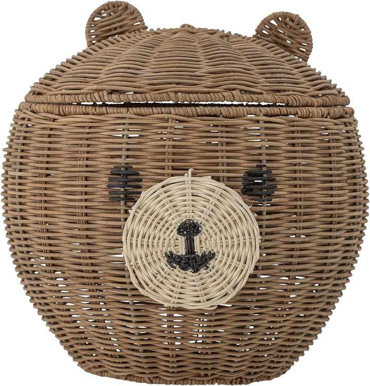 Bloomingville Korb mit Deckel Lilu