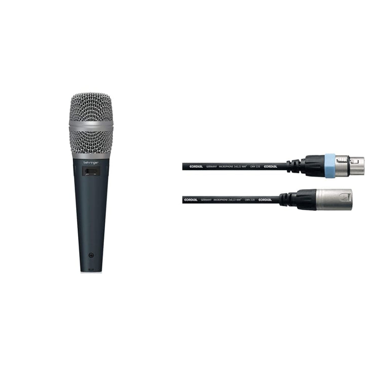 Behringer SB 78A & Cordial XLR-Mikrofonkabel 5 m SB 78A Bundle mit Mikrofonkabel 5 m, SB 78A Bundle
