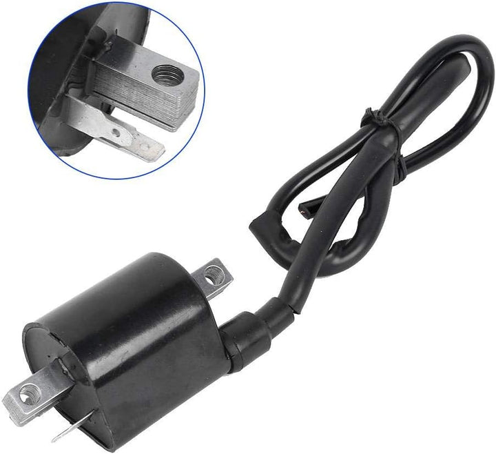Qiilu Motorrad-Zündspule, Zündspule Motorradzubehör Passend für Virago 535 XV535 1987-2000