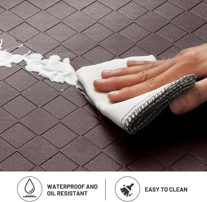 HappyTrends Küchenmatte, gepolstert, Anti-Müdigkeitsmatte, 43,9 x 152,4 cm, dick, wasserdicht, rutsc