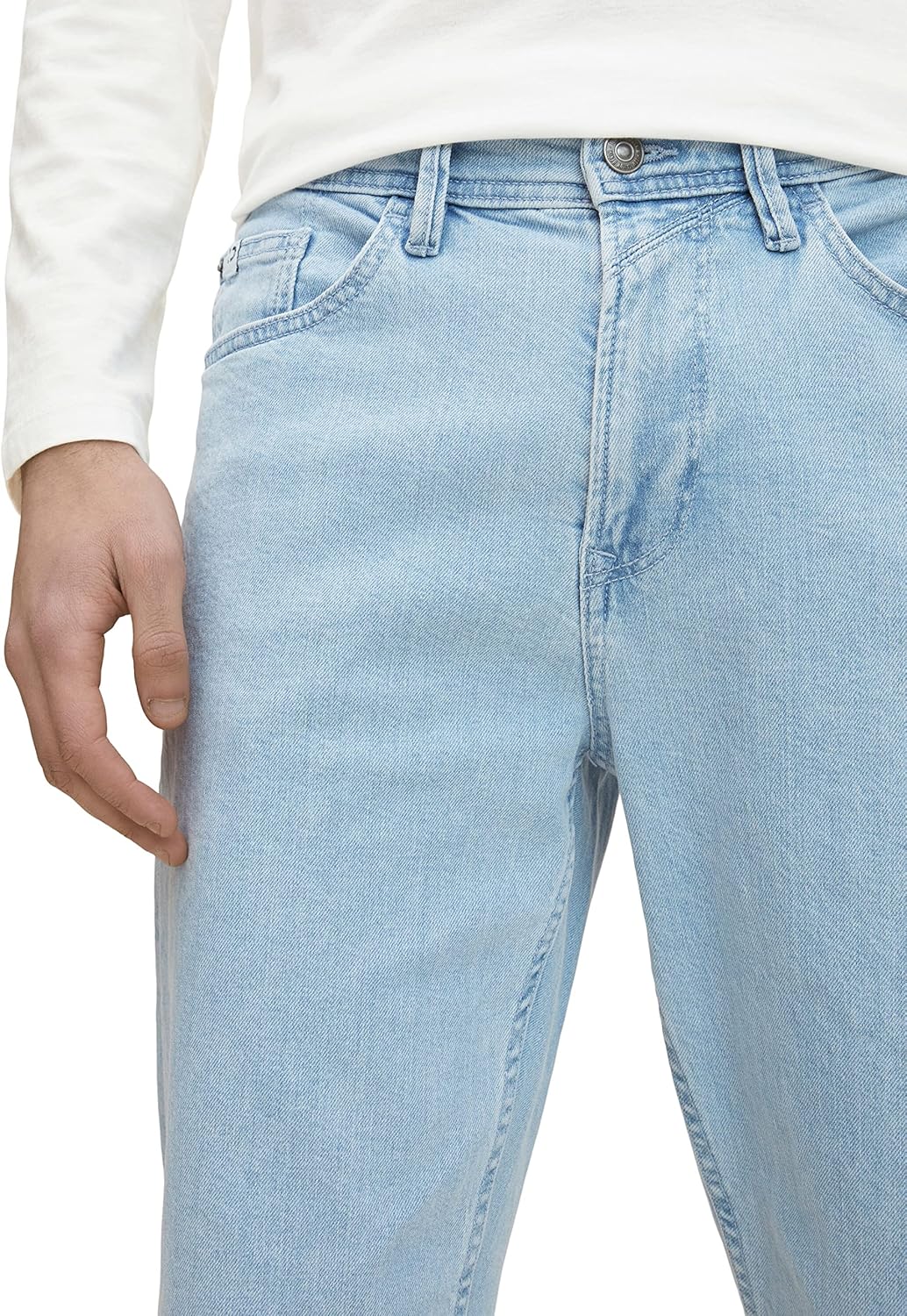 TOM TAILOR Herren Josh Regular Slim Jeans 24W / 32L 10119 - Used Mid Stone Blue Denim, 24W / 32L 101