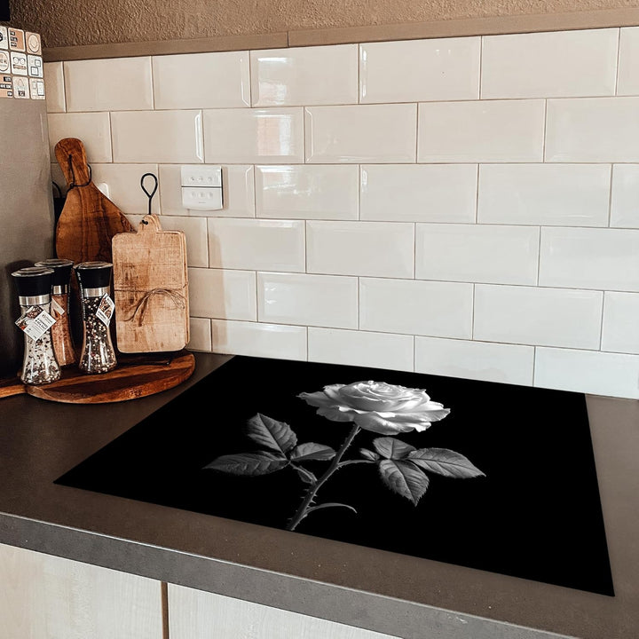 Herdabdeckplatte Einteilig Küche Herdabdeckung Induktionsfeld Ceranfeld Herdabdeckplatten Vinyl Matt