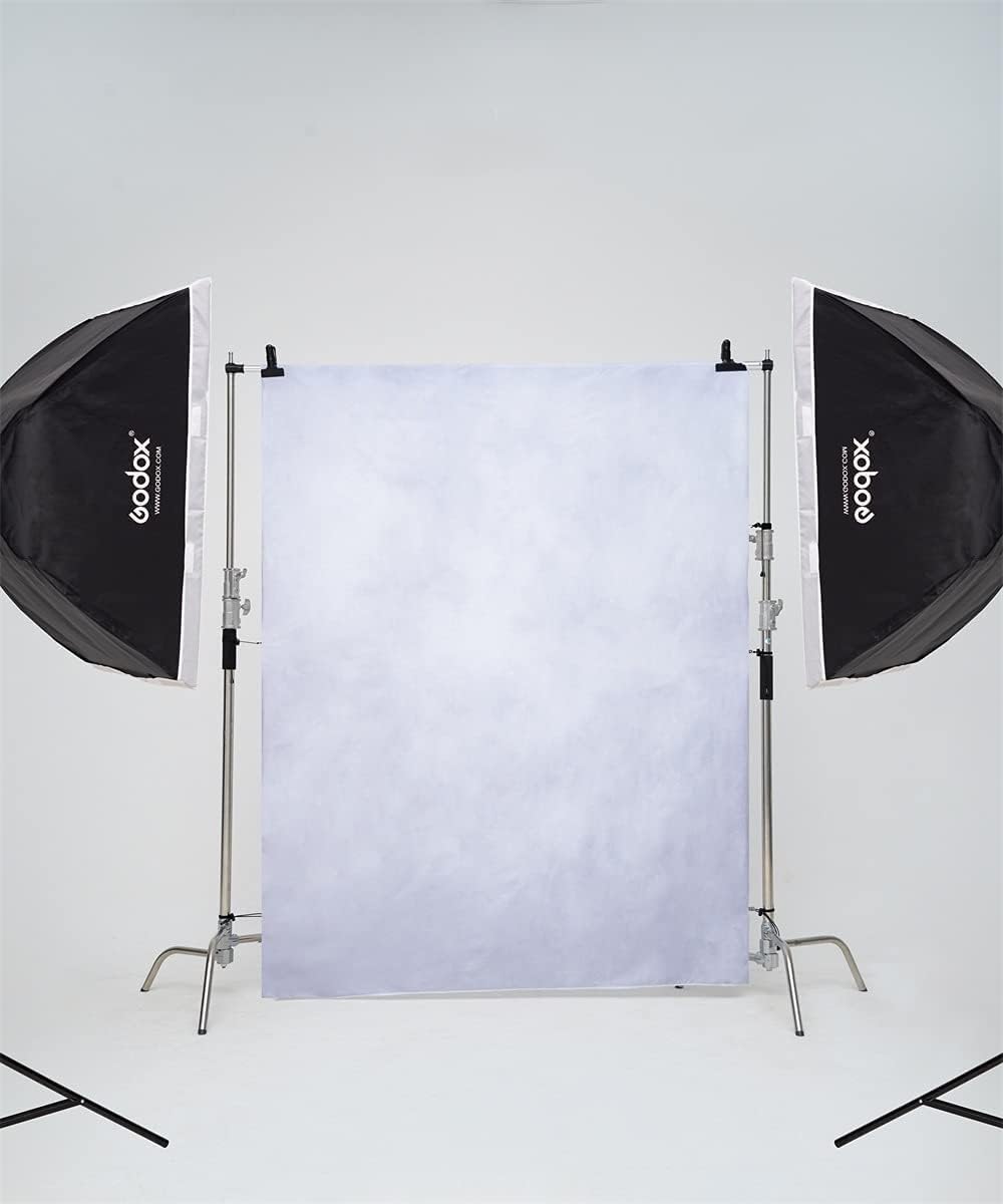 Kate Fotografie Hintergrund weiss 1,5x2,2m Retro-Fotostudio Rauchgrau Porträthintergrund Neugeborene