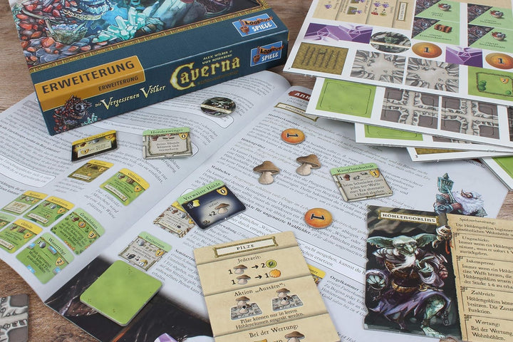 Lookout | Caverna – Die vergessenen Völker | Erweiterung | Expertenspiel | Brettspiel | 1-7 Spieler