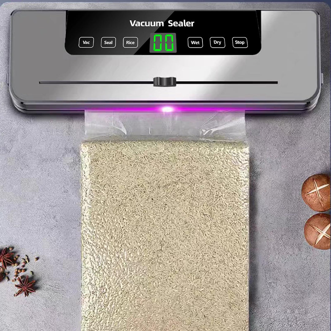 Vakuumiergerät 6 in 1, Vakuumierer sous vide mit Eingebauter cutter, Vacuumiergeraet Folienschweissg