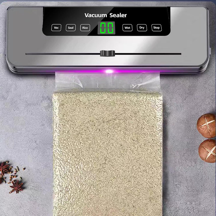 Vakuumiergerät 6 in 1, Vakuumierer sous vide mit Eingebauter cutter, Vacuumiergeraet Folienschweissg