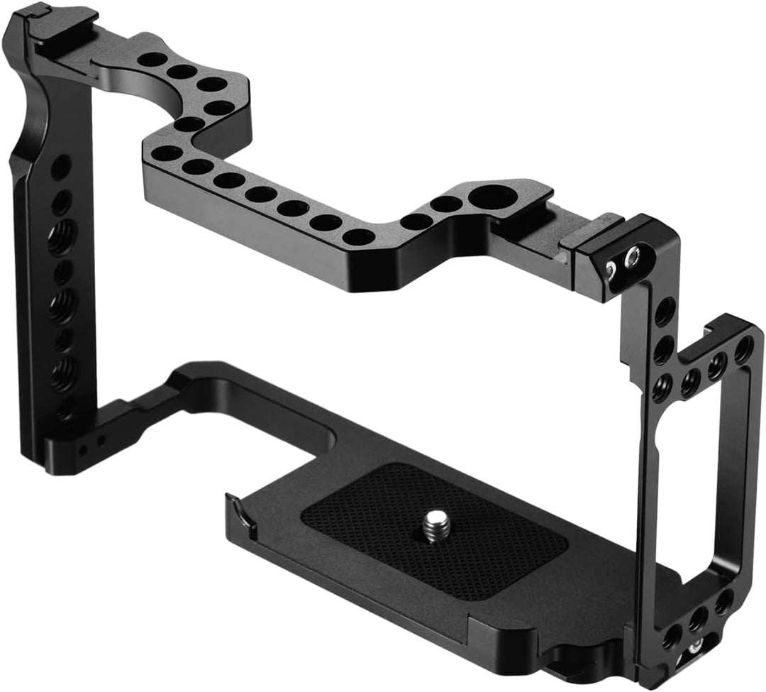 Topcine Kamerakäfig kompatibel für Canon EOS 5D Mark II III IV DSLR Kameratasche mit Dual Cold Shoe