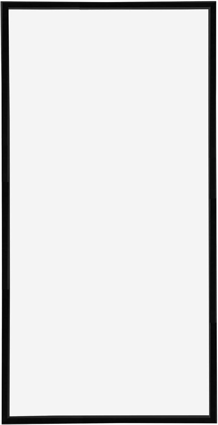 yd. Your Decoration - Bilderrahmen 20x40 cm - Schwarz Hochglanz - Bilderrahmen aus Kunststoff mit An
