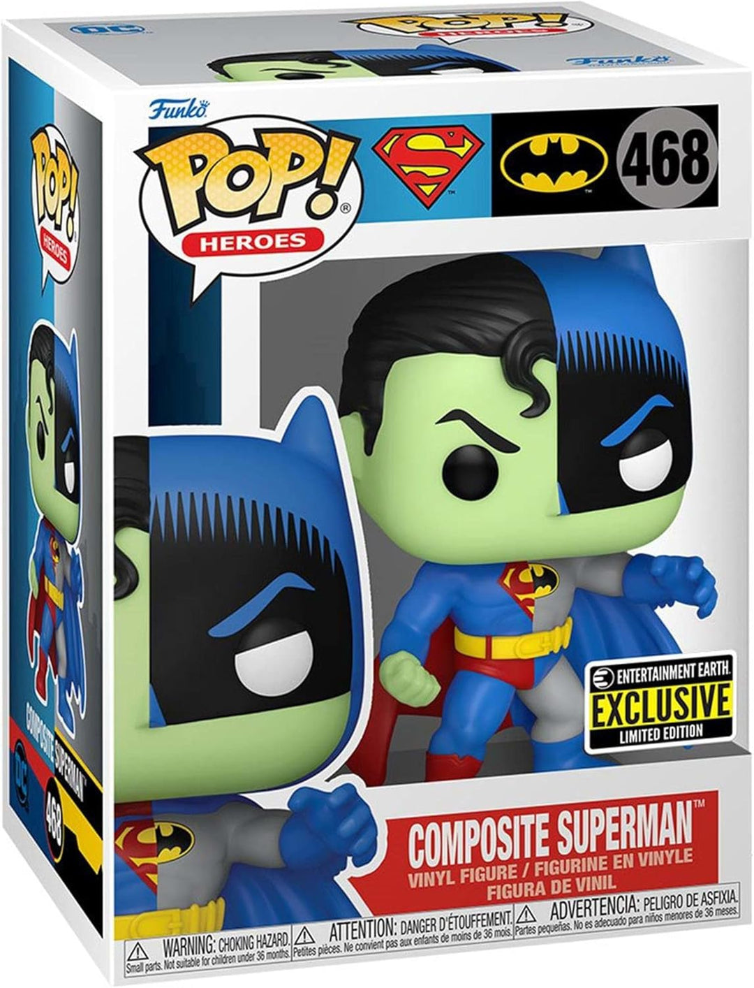 DC Comics Composite Superman Pop! Vinyl Figure - Entertainment Earth Exclusive