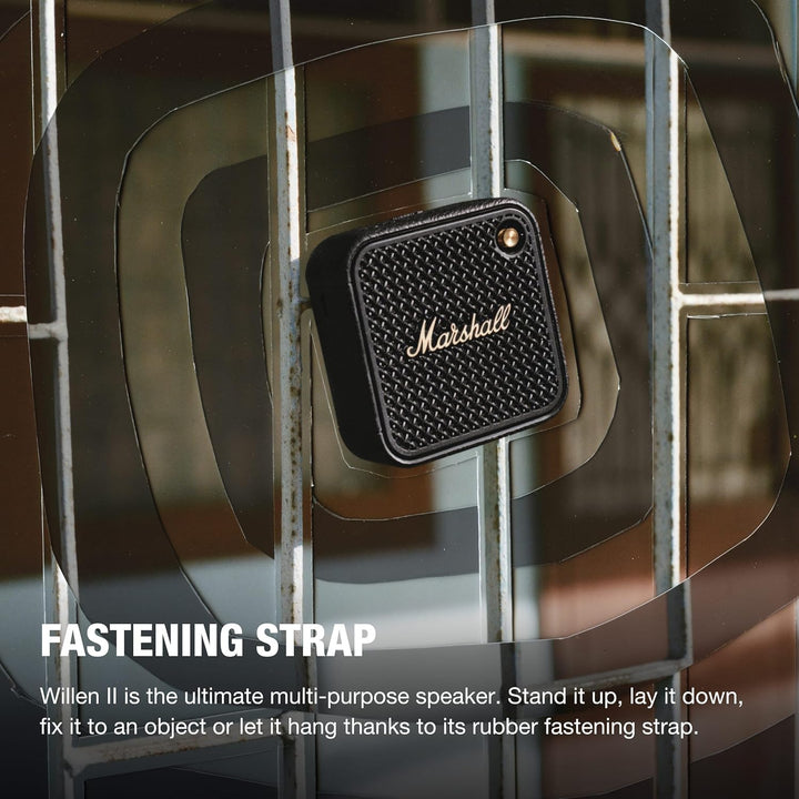 Marshall Willen II Bluetooth-Lautsprecher, kabellos, über 17+ Stunden Spielzeit, wasserdicht nach IP