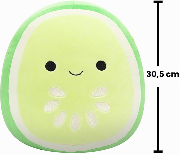 Squishmallows Original 30 cm Carmichael die Gurkenscheibe - Ultraweiches offizielles Jazwares Plüsch