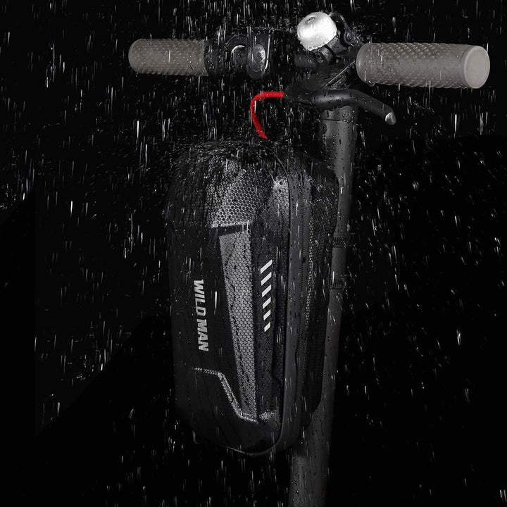 E Scooter Zubehör, E Scooter Tasche, Roller Tasche Front Tube Bag Gross Lenkertasche Wasserfest, Vor