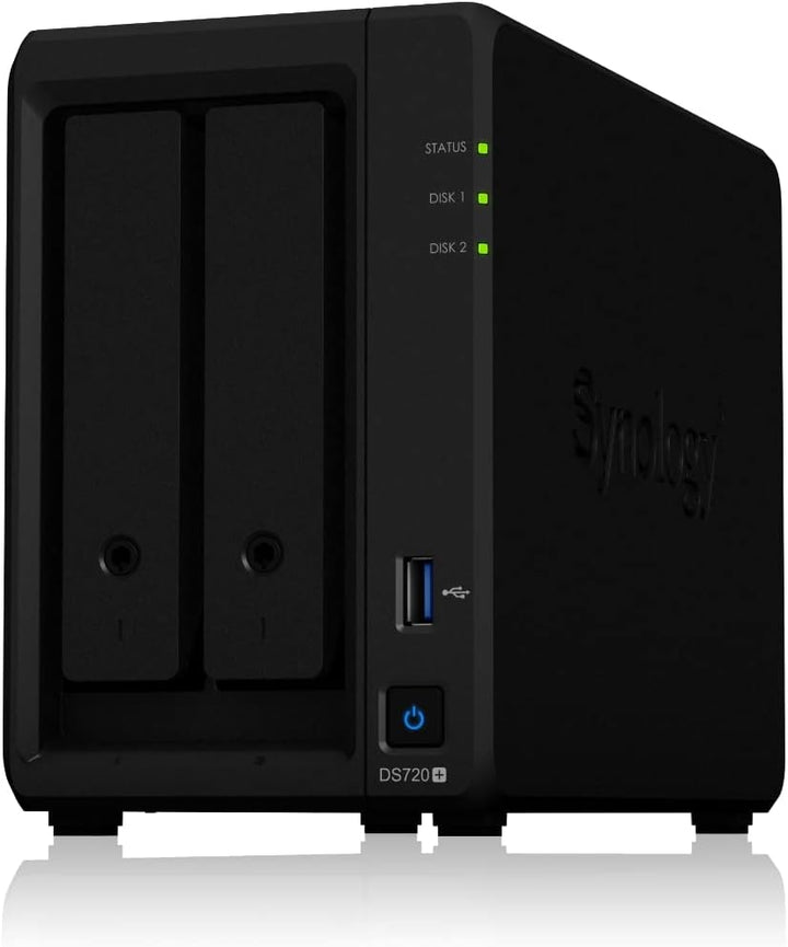 Synology 2 Bay NAS DiskStation DS720+ (ohne Disk) Festkörper-Laufwerk