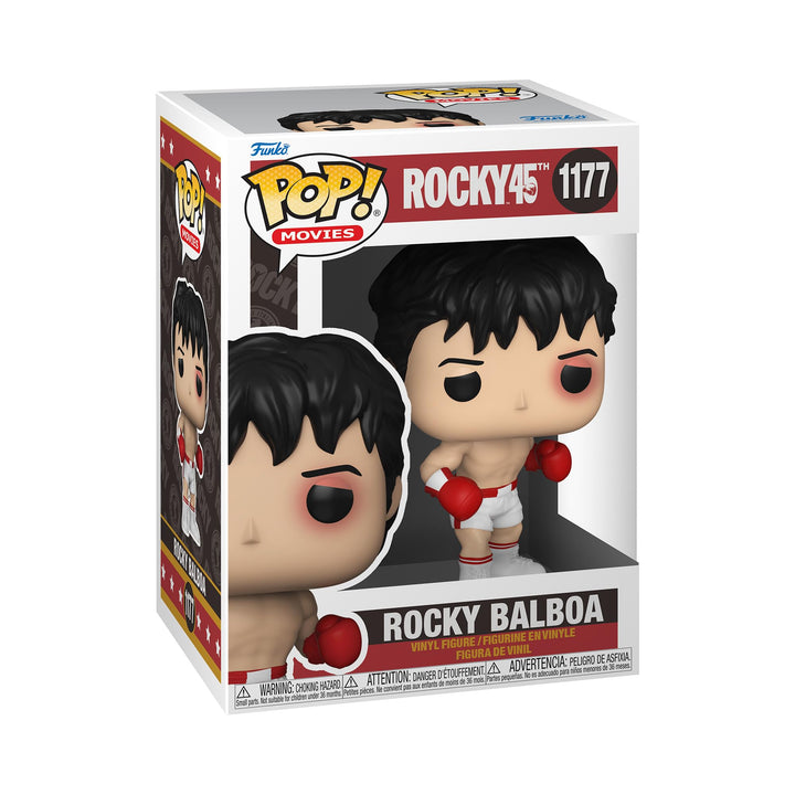 Funko Pop! Movies: Rocky 45th - Rocky Balboa - Vinyl-Sammelfigur - Geschenkidee - Offizielle Handels