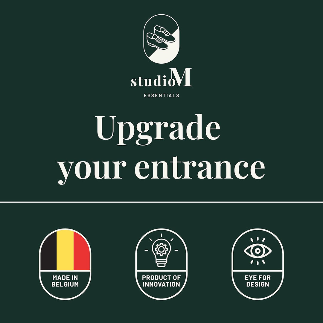 Studio M Fussmatte braun innen 40X60 cm OPTICLEAN - Schmutzfangmatte - rutschfeste Matte Braun 40 x