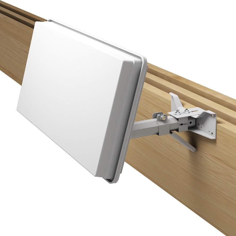 netshop 25 Set: SELFSAT H30D2+ Flachantenne Twin + Fensterhalterung + 2 Fensterdurchführung + 8 F-St