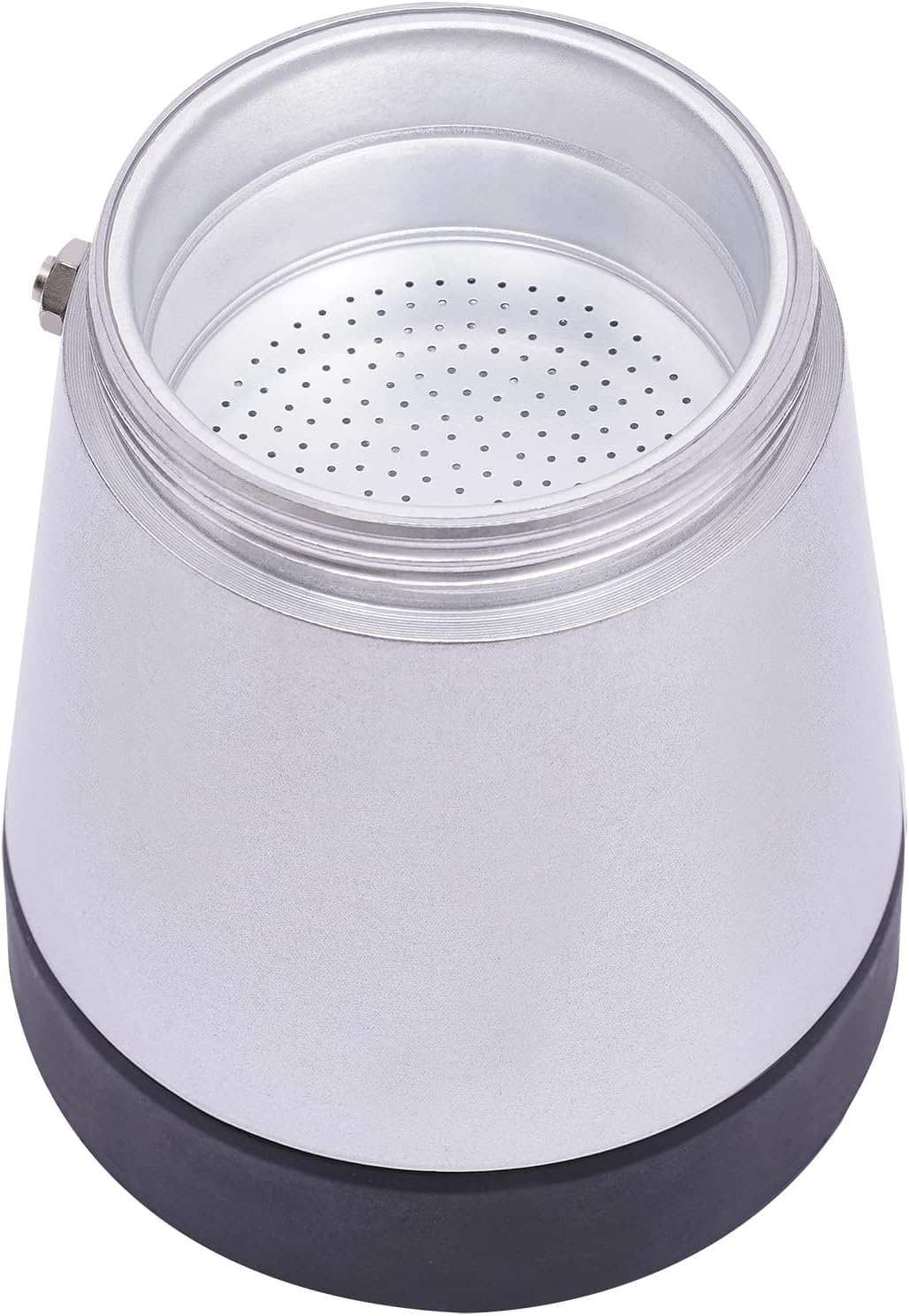 Espressokocher elektrisch für 6 Tassen,480W,tragbar, 300ml / 12.68oz Silbern, Silbern