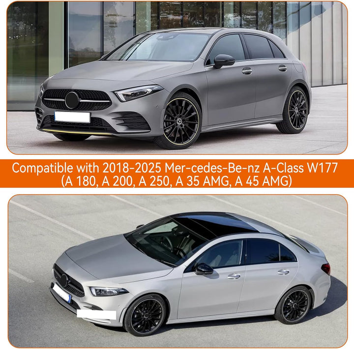 Halbgarage für Mercedes Benz A-Klasse 2018–2025, 420D Oxford, wasserdichte Auto-Abdeckung, Allwetter