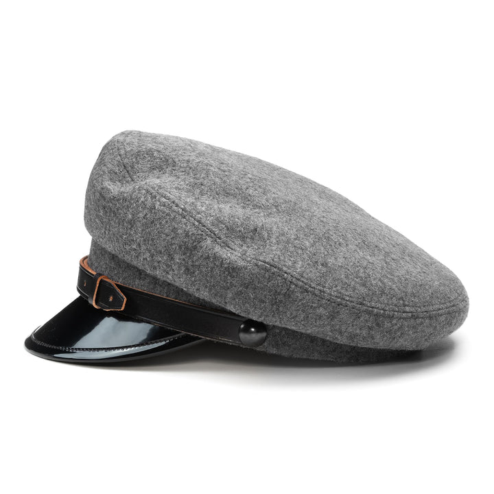 Sterkowski Maciejowka Model 1 Mütze | Wolle Schirmmütze für Herren und Frauen | Elegant Breton Mütze