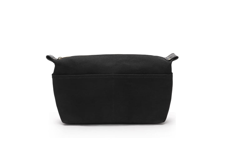 Interne Segeltuchtasche mit Reissverschluss, mittlere Handtasche, Innentasche, multifunktionale Kosm
