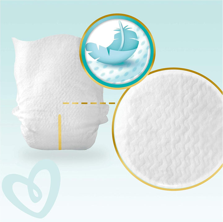 Pampers - New Baby - Windeln Grösse 3 (6-10/5-9 kg) - Giant Pack - Set von 2 (100 Schichten)