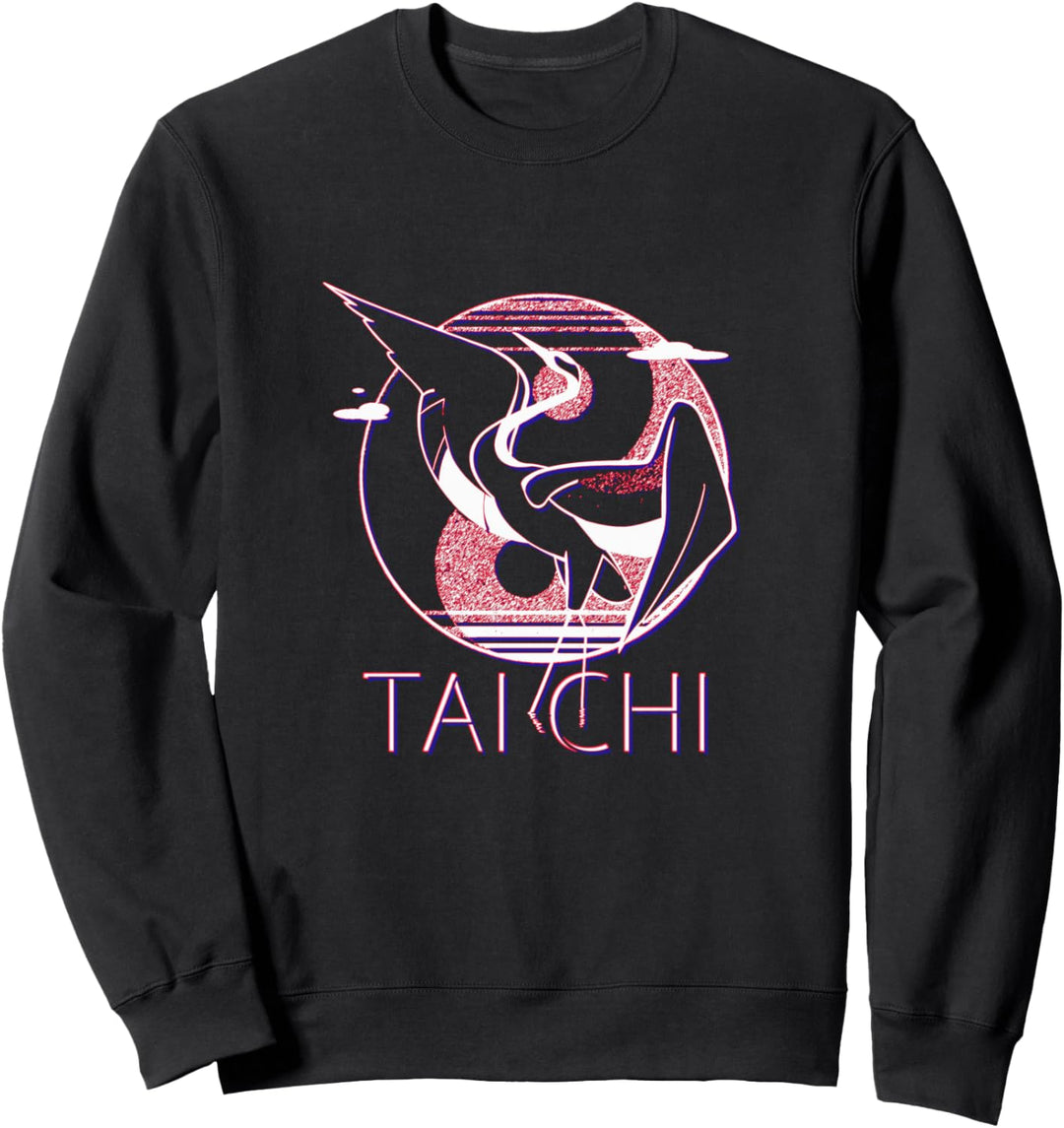 Tai Chi-Yin Yang Kranich, Meditationsenergie Sweatshirt