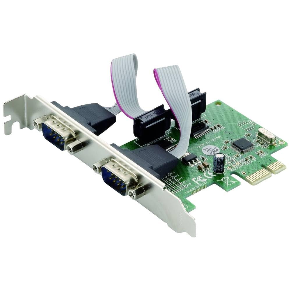 CONCEPTRONIC Serielle 2-Port PCI-Express-Karte