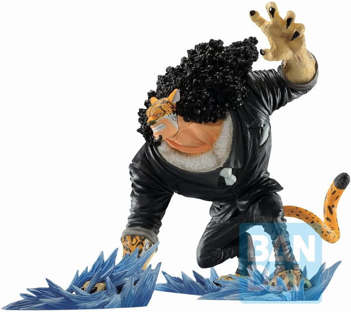 MERCHANDISING LICENCE Figur Ichibansho Rob Lucci Duel Memories One Piece 9cm