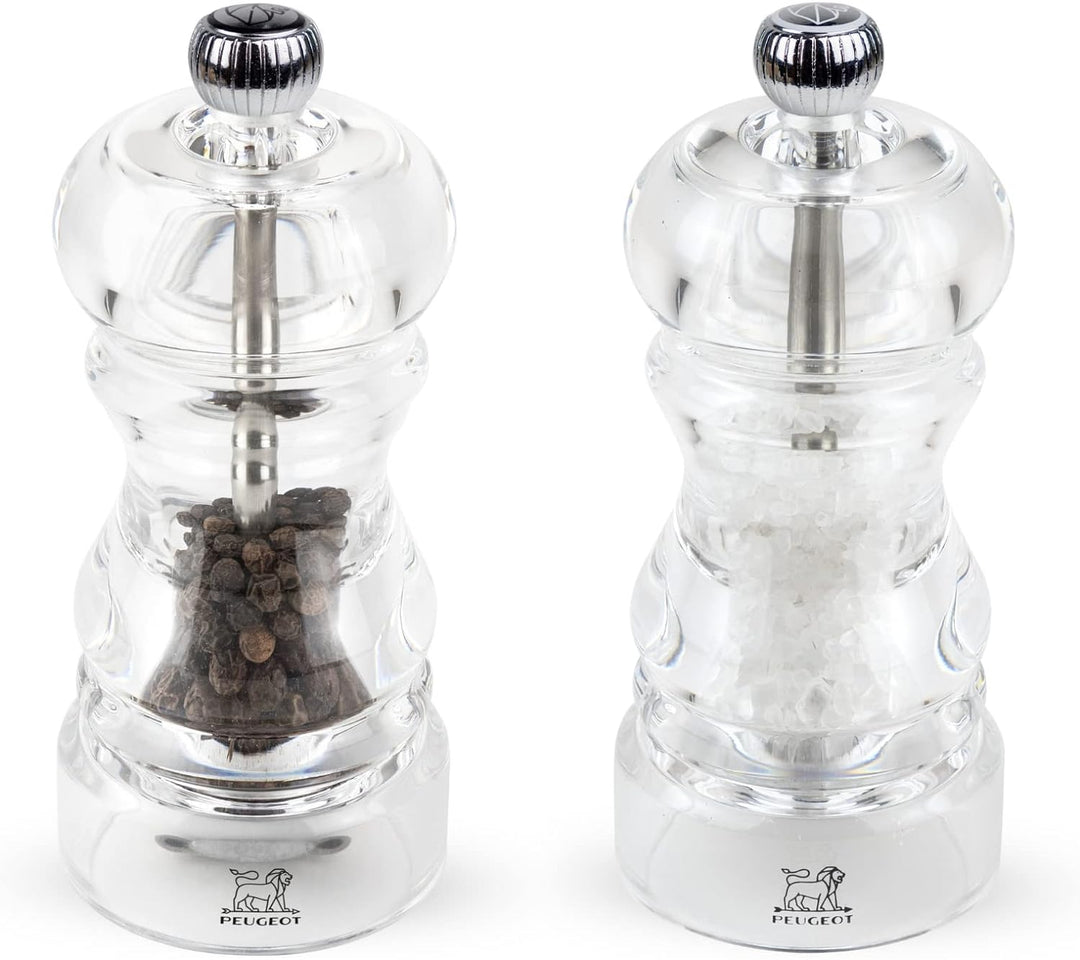 Peugeot 2/900812 Nancy Pfeffer-/Salzmühle Acryl, 5,3 x 5,3 x 12 cm, transparent, 12 cm