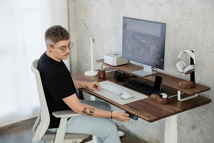 OAKYWOOD - Filz Schreibtischunterlage Grau M Grey - Medium, Grey - Medium