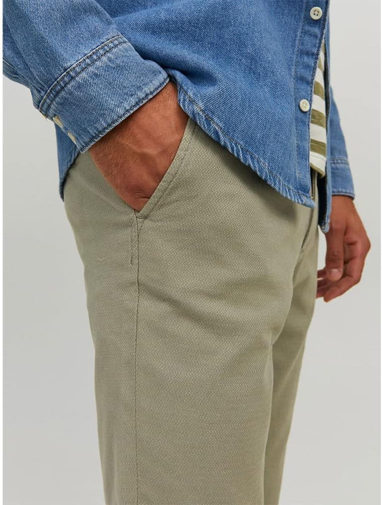 JACK & JONES Herren Chino Hose Jpstmarco Jjfury AKM Noos 29W / 34L Tea, 29W / 34L Tea