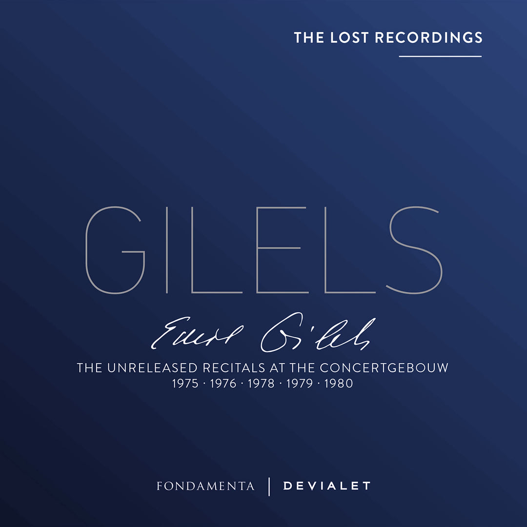 The Unreleased Recitals at the Concertgebouw 1975, Audio-CD