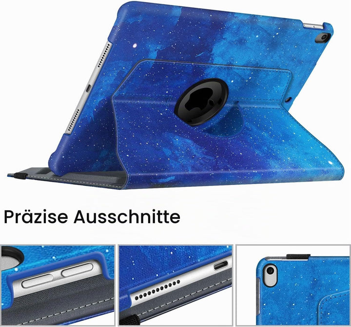 Fintie Hülle für iPad Air 10.5" 2019 (3. Generation) / iPad Pro 10.5" 2017, 360 Grad verstellbare Sc