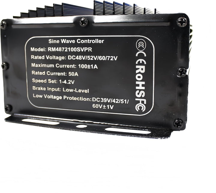 48V/60V/72V 3000W-5000W 100A Sinus Wave Ebike 24 Mosfet Controller Mit/Ohne LCD-Display Mit Regenera