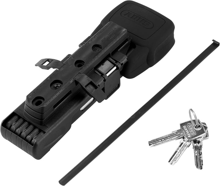 ABUS Unisex – Erwachsene 6000PZ/90 BK SH Faltschlösser, Unifarben, universal