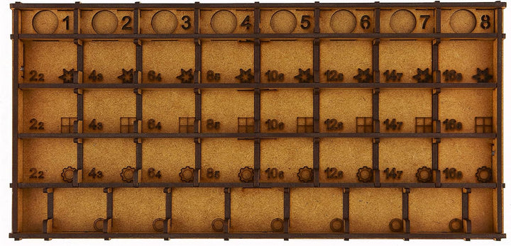 docsmagic.de Organizer Insert for Eclipse: The Second Dawn for The Galaxy Board Game Box - Einsatz,