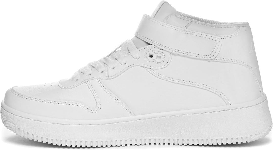 Kappa Unisex Logo Maserta Md V Gymnastikschuh 39 EU Weiss, 39 EU Wei&#xDF;
