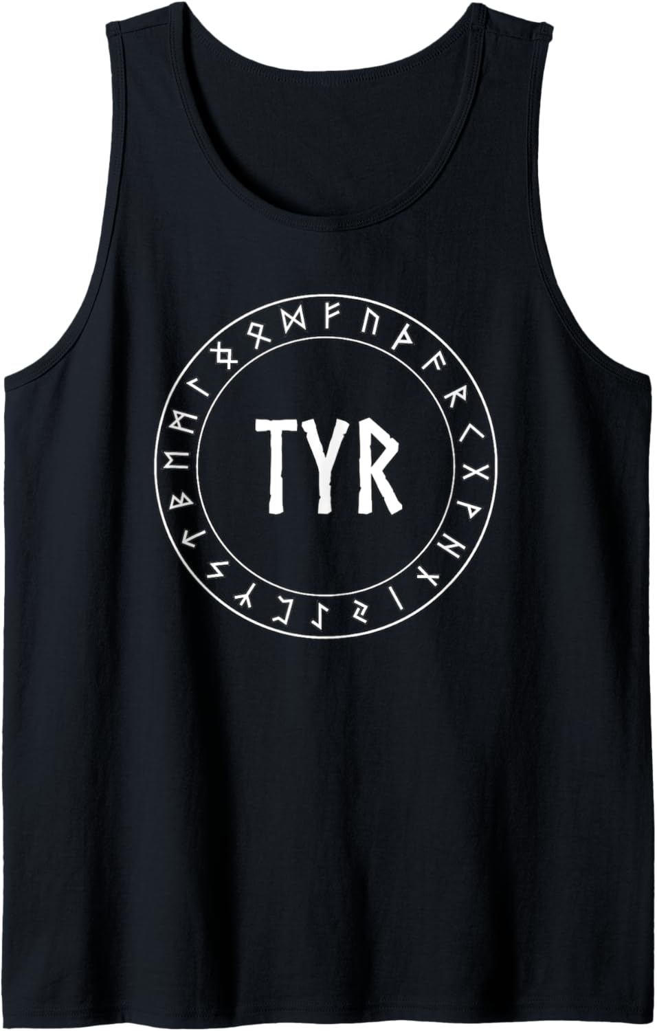 Tyr Norse God Tiwaz Rune Tank Top