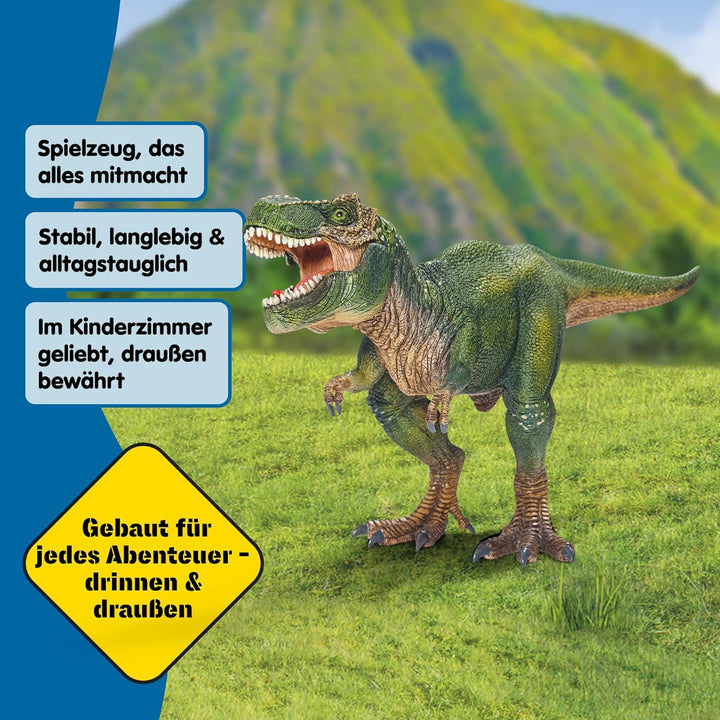 SCHLEICH Dinosaurs | Tyrannosaurus Rex 14525 | detailgetreuer Dino mit beweglichem Kiefer | tolles G