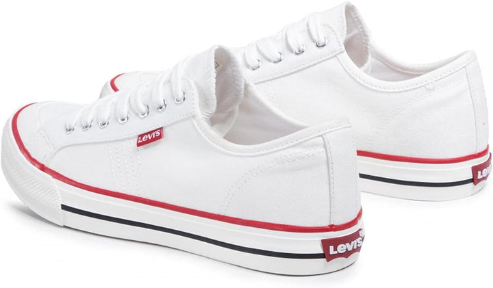 Levi's Herren Hernandez Sneaker 44 EU Regular White, 44 EU Regular White