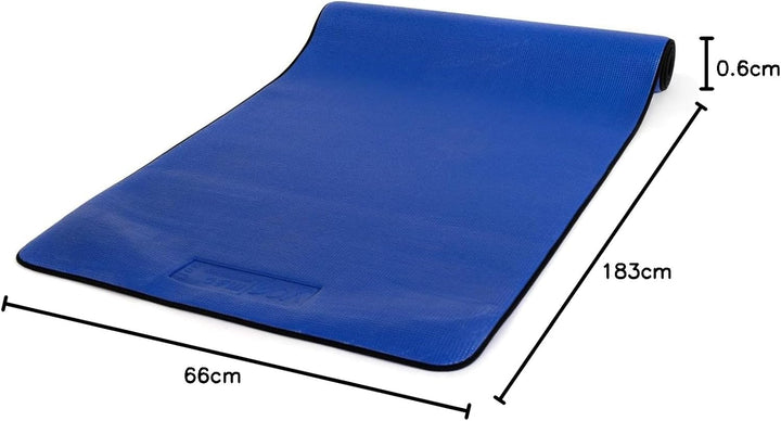 Yogistar Yogamatte Yogimat® Soft Blau, Blau