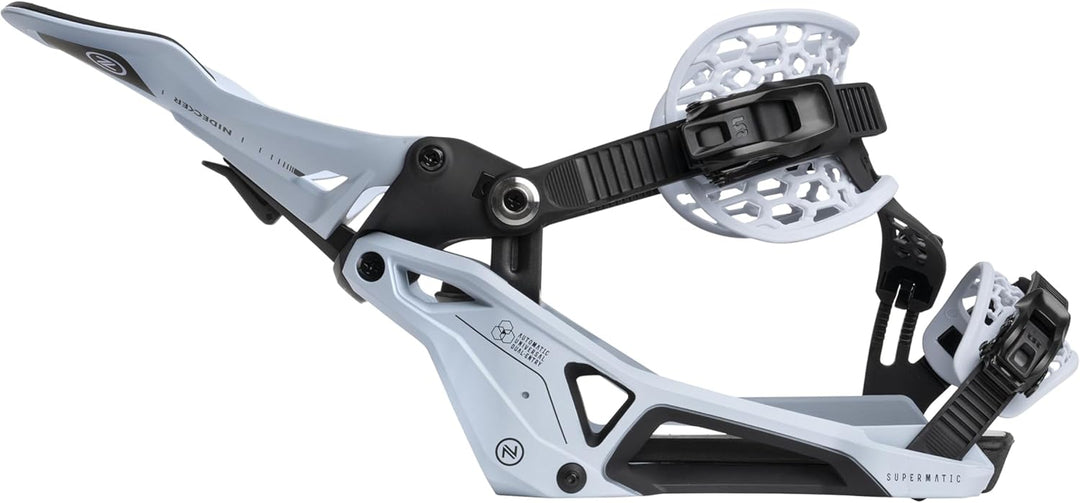 Nidecker Unisex – Erwachsene Supermatic Snowboard-Bindungen Kanonenblau S, Kanonenblau S