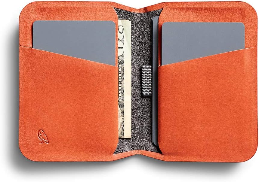 Bellroy Apex Slim Sleeve (Schlanke Faltbare Leder-Brieftasche mit RFID-Schutz) - Indigo, Indigo