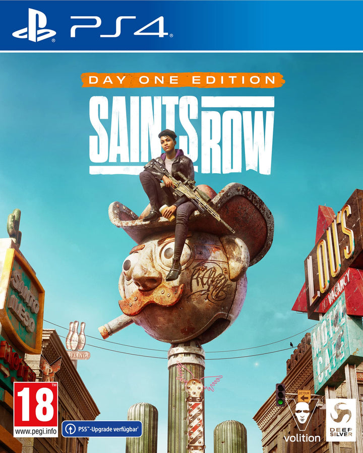 Saints Row Day One Edition (Playstation 4) [AT-PEGI] PlayStation 4 Day One Edition, PlayStation 4 Da