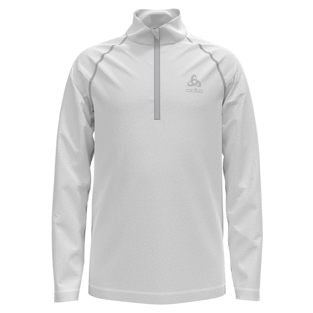 Odlo Damen Berra_542491 Mid Layer mit Reissverschluss (1er Pack) XS Weiss, XS Weiß